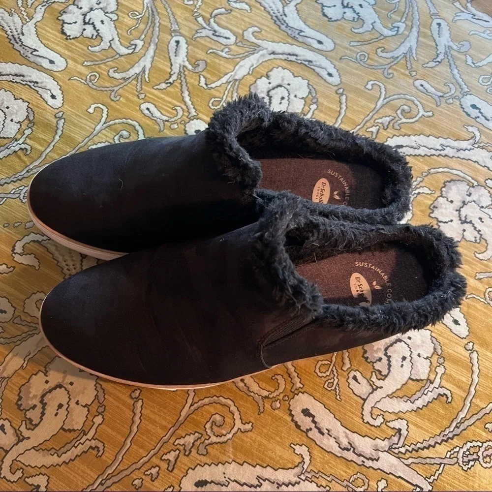 DR. SCHOLL’s “If Only” slip-on Black Camo Sneaker, Size 9 - Picture 5 of 6